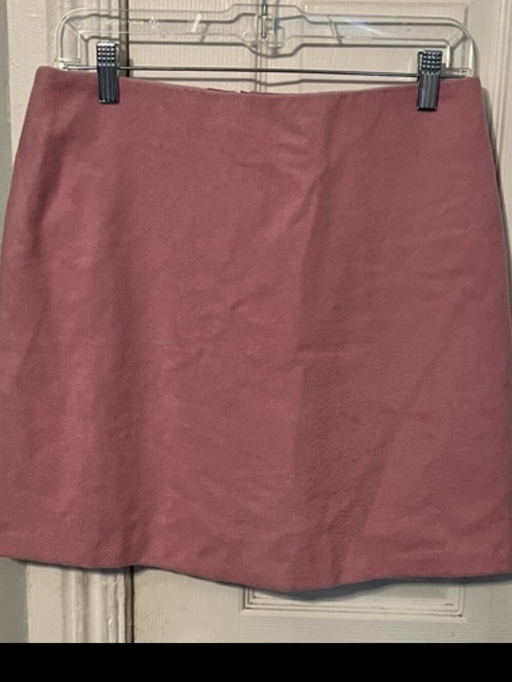 NWT H&M Pink Wool Blend Mini Skirt Y2K Style